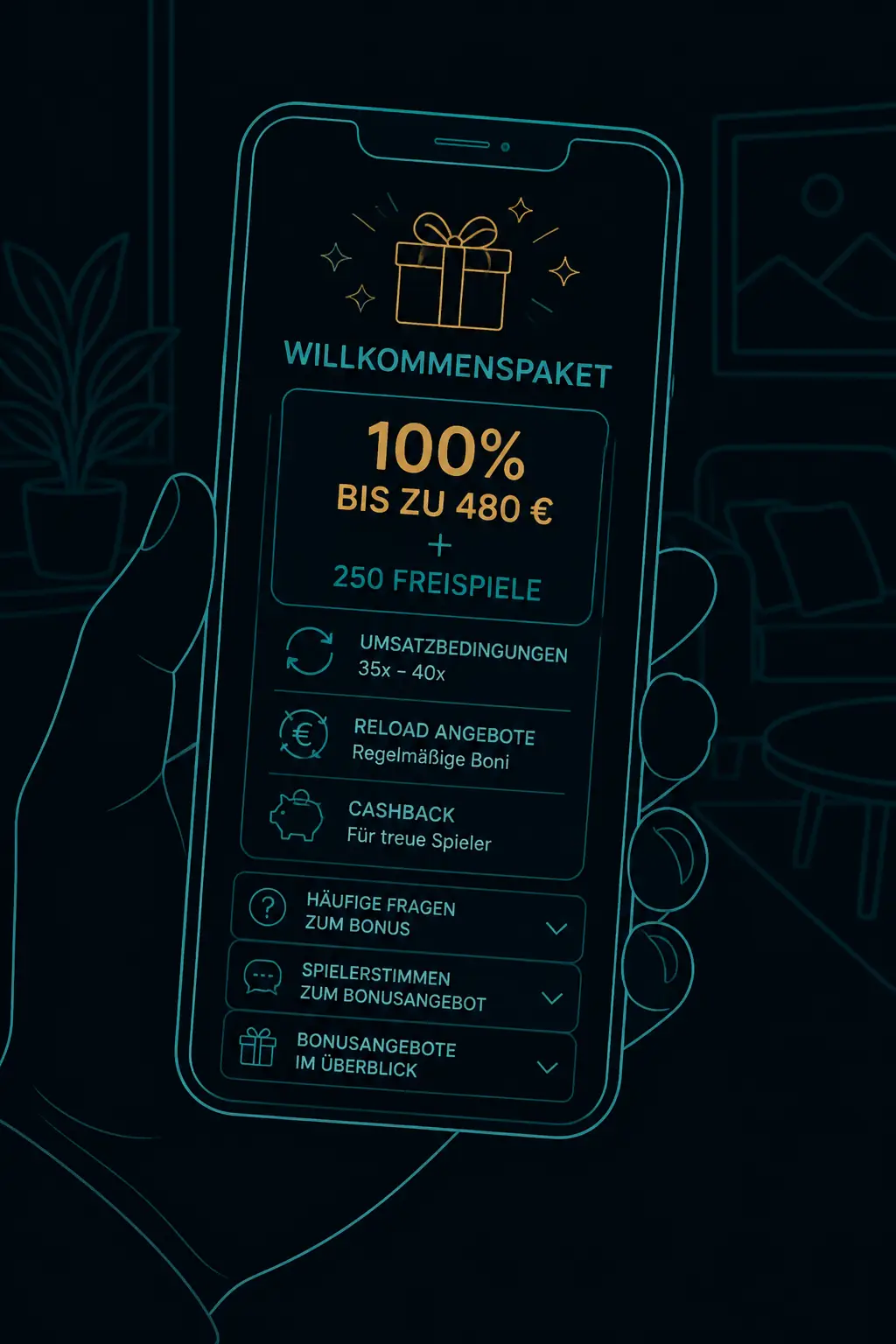 Dendera Casino Bonus – 100% bis zu 480 € visual guide for Dendera Casino